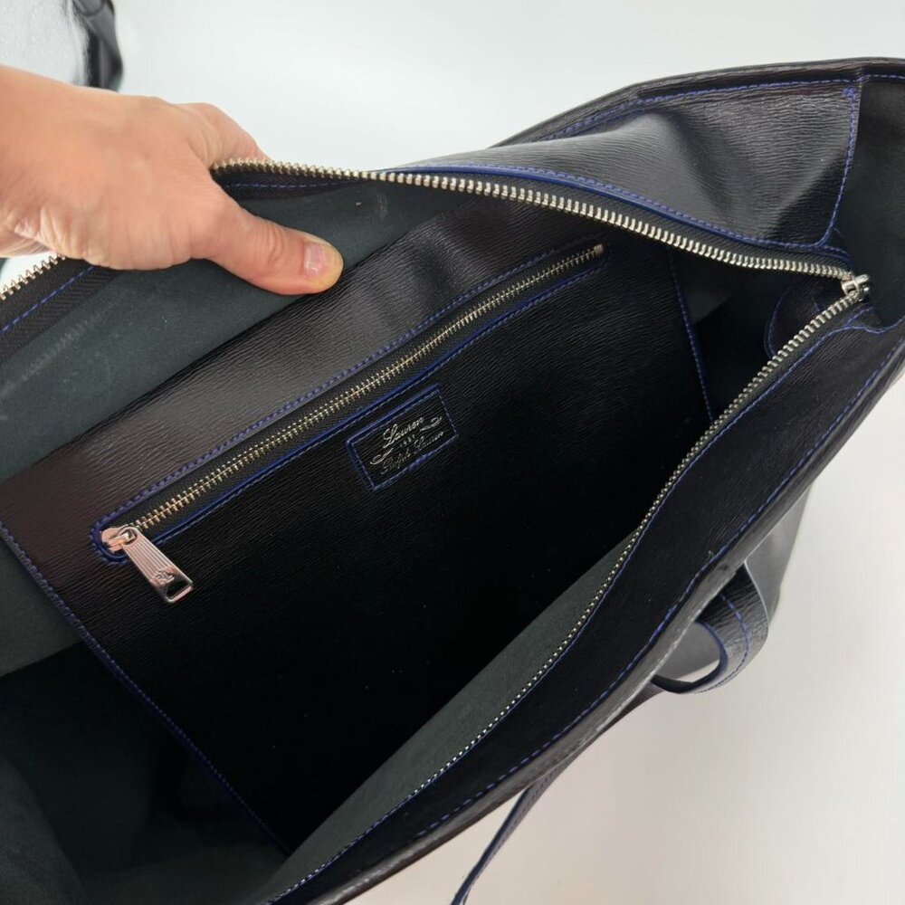 Lauren Ralph Lauren Tote Black Bag - Picture 8 of 8